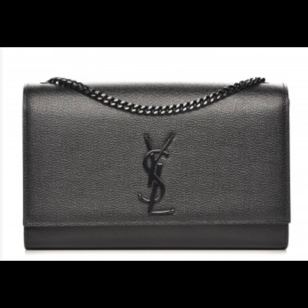 SAINT LAURENT Grain De Poudre Medium Classic Kate